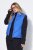 Ulla Popken 851833 Gilet matelassé à col montant Bleu - Gilets sans manches - 