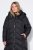 Ulla Popken 851842 Manteau matelassé Noir - Manteaux - Manteaux grande taille pour femme