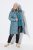Ulla Popken 851842 Manteau matelassé Kaki - Manteaux - Manteaux grande taille pour femme