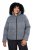 Ulla Popken 851854 Veste matelassée Gris chiné - Vestes - Vestes grande taille pour femme