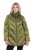 Ulla Popken 852023 Manteau matelassé Vert olive - Manteaux - Manteaux grande taille pour femme