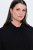 Ulla Popken 852167 Blazer à col chemise Noir - Blazers - Vestes blazer pour femme, grandes tailles