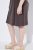 Ulla Popken 852190 Robe en jersey Brun acajou - Robes d'été - Robes légères d'été en grande taille