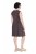 Ulla Popken 852190 Robe en jersey Brun acajou - Robes d'été - Robes légères d'été en grande taille