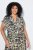 Ulla Popken 852257 Robe longue imprimée Taupe - Robes maxi - Robes longues pour femmes rondes