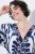 Ulla Popken 852314 Robe imprimée Blanc - Robes midi - Robes mi-longues pour femmes rondes