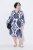 Ulla Popken 852314 Robe imprimée Blanc - Robes midi - Robes mi-longues pour femmes rondes