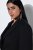 Ulla Popken 852498 Blazer à un bouton et strass Noir - Blazers - Vestes blazer pour femme, grandes tailles