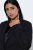 Ulla Popken 852498 Blazer à un bouton et strass Noir - Blazers - Vestes blazer pour femme, grandes tailles