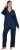 Ulla Popken 852573 Pyjama à col chemise Bleu marine - Pyjamas/vêtements de détente - 