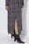 Ulla Popken 852606 Robe longue imprimée Noir - Robes maxi - Robes longues pour femmes rondes