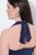 Ulla Popken 852680 Robe de soirée Bleu marine - Robes de soirée - Robes de soirée en grandes tailles