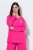 Ulla Popken 852747 Haut de pyjama à manches longues Rose - Pyjamas/vêtements de détente - 