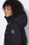 Ulla Popken 852901 Manteau technique Noir - Manteaux - Manteaux grande taille pour femme