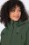 Ulla Popken 852901 Manteau technique Vert olive - Manteaux - Manteaux grande taille pour femme