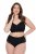 Ulla Popken 852930 Culottes Noir - Culottes - 