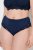 Ulla Popken 852930 Culottes en dentelle Bleu marine - Culottes - 