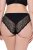 Ulla Popken 853040 Boxers en dentelle Noir - Culottes - 