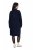 Ulla Popken 853504 Robe en maille à col roulé Bleu marine - Robes - Des robes dans toutes les tailles