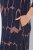 Ulla Popken 853590 Robe en jersey imprimée à manches 3/4 Bleu marine - Robes - Des robes dans toutes les tailles