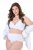 Ulla Popken 853611 Culottes de grossesse Blanc - Culottes - 