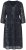 Ulla Popken 853620 Robe mi-longue à imprimé animal et manches 3/4 Noir - Robes midi - Robes mi-longues pour femmes rondes