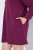 Ulla Popken 853652 Robe sweat à manches longues et capuche Rouge baie - Robes - Des robes dans toutes les tailles