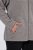 Ulla Popken 853668 Veste polaire à col montant Gris - Vêtements en laine polaire - 