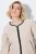 Ulla Popken 853685 Veste teddy Champagne - Vestes - Vestes grande taille pour femme