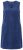 Ulla Popken 853697 Robe en velours côtelé sans manches à col V Bleu marine - Robes d'été - Robes légères d'été en grande taille