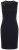 Ulla Popken 853766 Robe moulante sans manches à strass Noir - Robes d'été - Robes légères d'été en grande taille