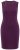 Ulla Popken 853766 Robe moulante à strass Prune - Robes de soirée - Robes de soirée en grandes tailles