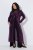 Ulla Popken 853770 Veste à sequins Prune - Vestes - Vestes grande taille pour femme