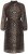 Ulla Popken 853788 Robe en mousseline à imprimé animal Marron clair - Robes maxi - Robes longues pour femmes rondes