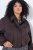 Ulla Popken 853792 Veste en suédine Marron - Vestes - Vestes grande taille pour femme