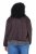 Ulla Popken 853792 Veste en suédine Marron - Vestes - Vestes grande taille pour femme