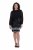 Ulla Popken 853810 Robe à sequins Noir - Robes de soirée - Robes de soirée en grandes tailles