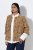 Ulla Popken 853996 Veste Marron clair - Vestes - Vestes grande taille pour femme