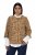 Ulla Popken 853996 Veste Marron clair - Vestes - Vestes grande taille pour femme