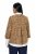 Ulla Popken 853996 Veste Marron clair - Vestes - Vestes grande taille pour femme