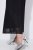 Ulla Popken 854031 Robe en mousseline à manches courtes Noir - Robes de soirée - Robes de soirée en grandes tailles
