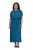 Ulla Popken 854031 Robe longue sans manches Pétrole - Robes maxi - Robes longues pour femmes rondes