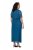 Ulla Popken 854031 Robe longue sans manches Pétrole - Robes maxi - Robes longues pour femmes rondes