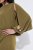Ulla Popken 854048 Robe longue à manches longues Vert olive - Robes maxi - Robes longues pour femmes rondes