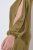 Ulla Popken 854048 Robe longue à manches longues Vert olive - Robes maxi - Robes longues pour femmes rondes