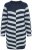 Ulla Popken 854095 Robe en maille à manches longues Bleu marine - Robes - Des robes dans toutes les tailles