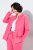 Ulla Popken 854200 Veste polaire Rose - Vestes - Vestes grande taille pour femme