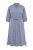 Ulla Popken 854413 Robe mi-longue à cordon Gris - Robes midi - Robes mi-longues pour femmes rondes