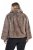 Ulla Popken 854617 Veste en fausse fourrure Beige - Vestes - Vestes grande taille pour femme