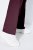 Ulla Popken 854910 Pantalon stretch chaud à taille élastique Aubergine - Pantalons en tissu - Pantalons larges femme grande taille